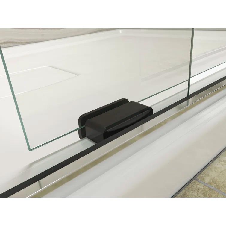 Levity 59.62" x 62" Bypass Bath Door with CleanCoat® Technology