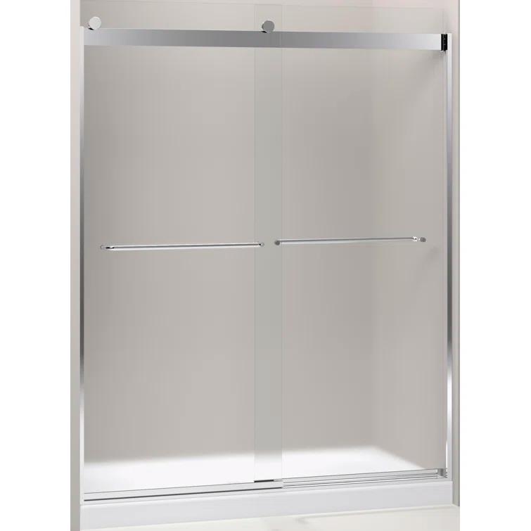 Levity 59.63" x 74" Bypass Shower Door with CleanCoat® Technology