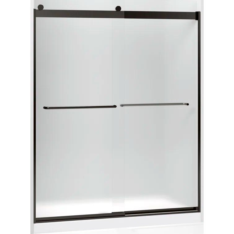 Levity 59.63" x 74" Bypass Shower Door with CleanCoat® Technology