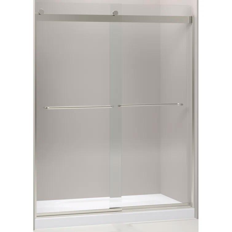 Levity 59.63" x 74" Bypass Shower Door with CleanCoat® Technology