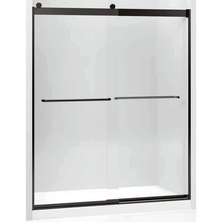 Levity 59.63" x 74" Bypass Shower Door with CleanCoat® Technology