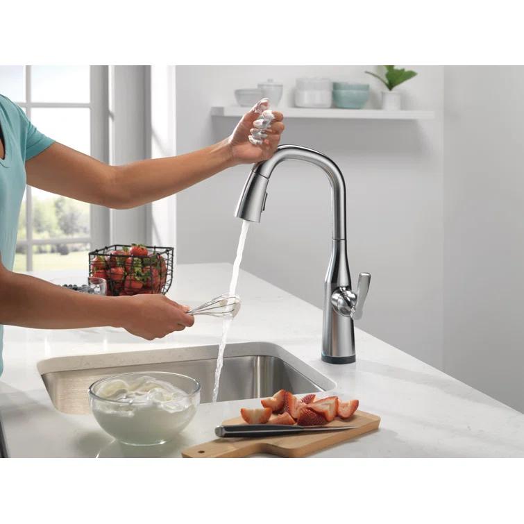 Stryke Pull Down Touch Bar Faucet with Touch2O Technology and With Accessories