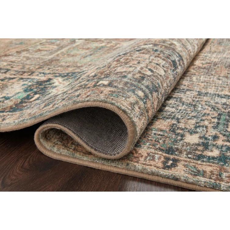 Loloi Margot Terracotta / Lagoon Area Rug feat. Cloudpile