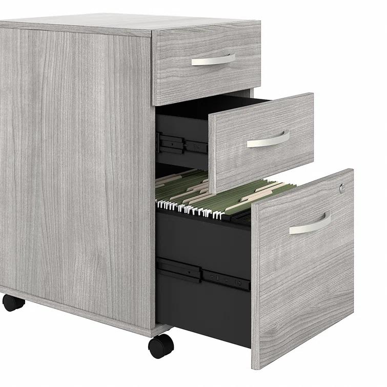 Inbox Zero Katye 16'' Wide 3 -Drawer Mobile File Cabinet
