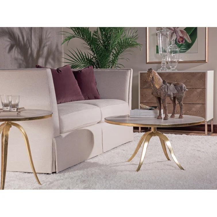 Artistica Home Signature Designs Crystal Stone Cocktail Table