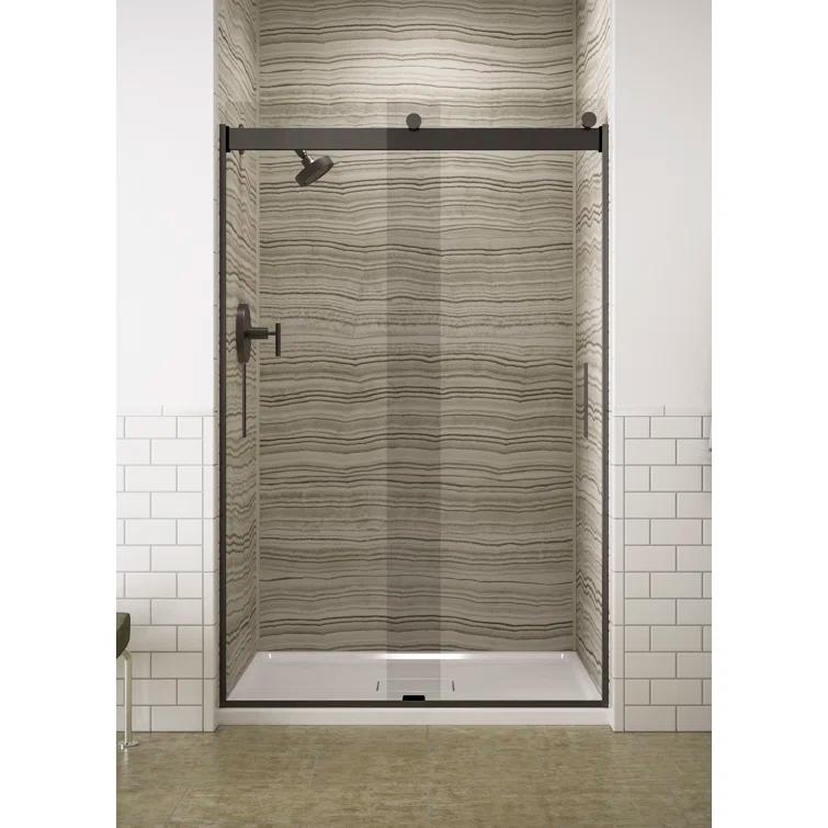 Levity 47.58" x 74" Bypass Shower Door with CleanCoat® Technology