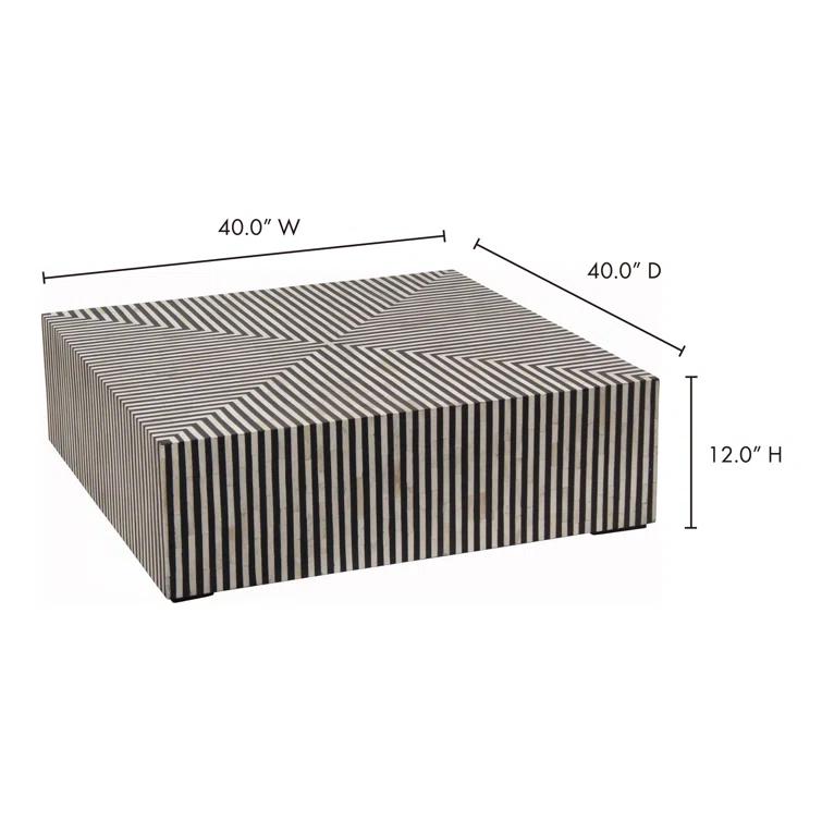 Trendyl Coffee Table - Black/White