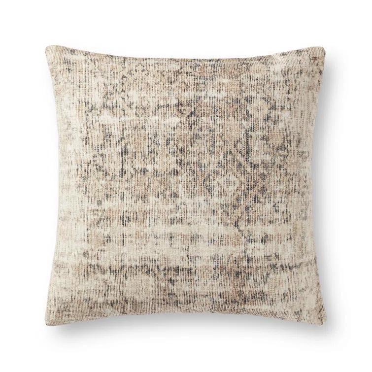 Larkspur Damask Throw Pillow