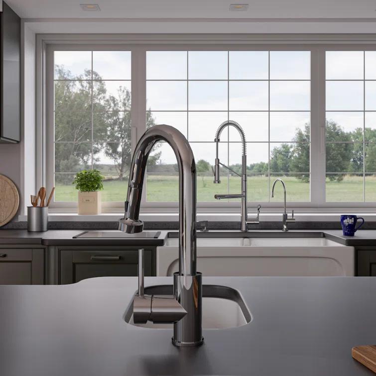Alfi Brand Pull Down Touch Kitchen Faucet