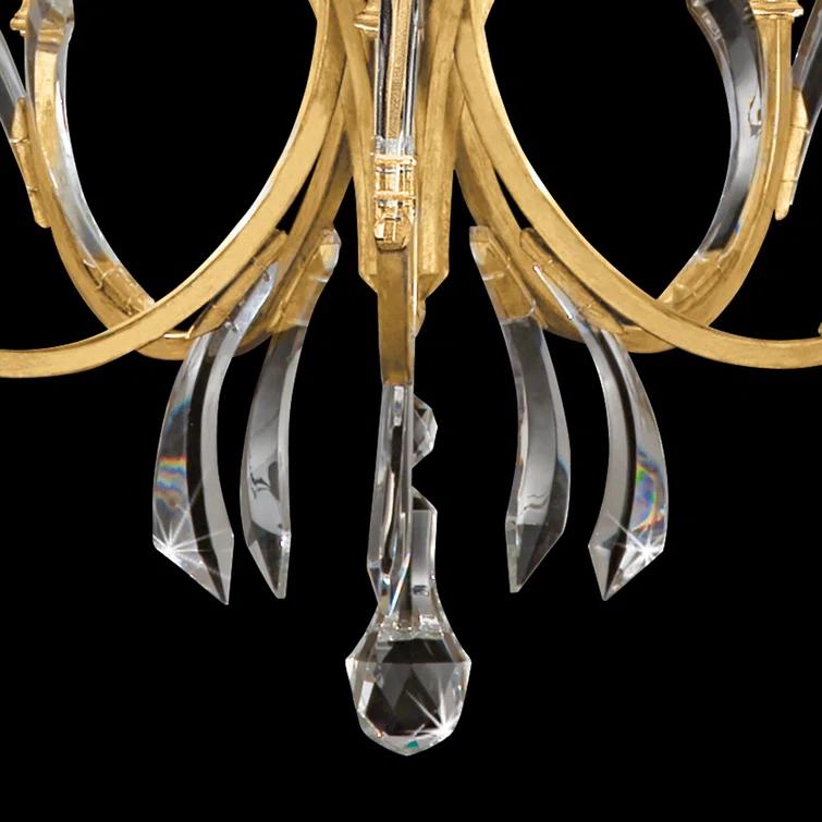 Beveled Arcs 5 - Light Classic / Traditional Chandelier