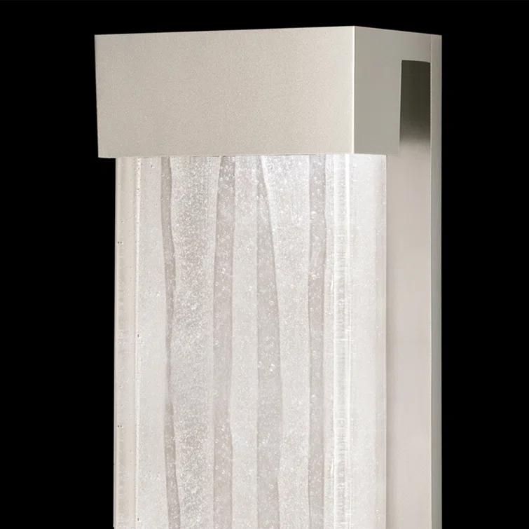 Fine Art Handcrafted Lighting Crystal Bakehouse 30" Sconce in , 30" H x 7" W x 4" D