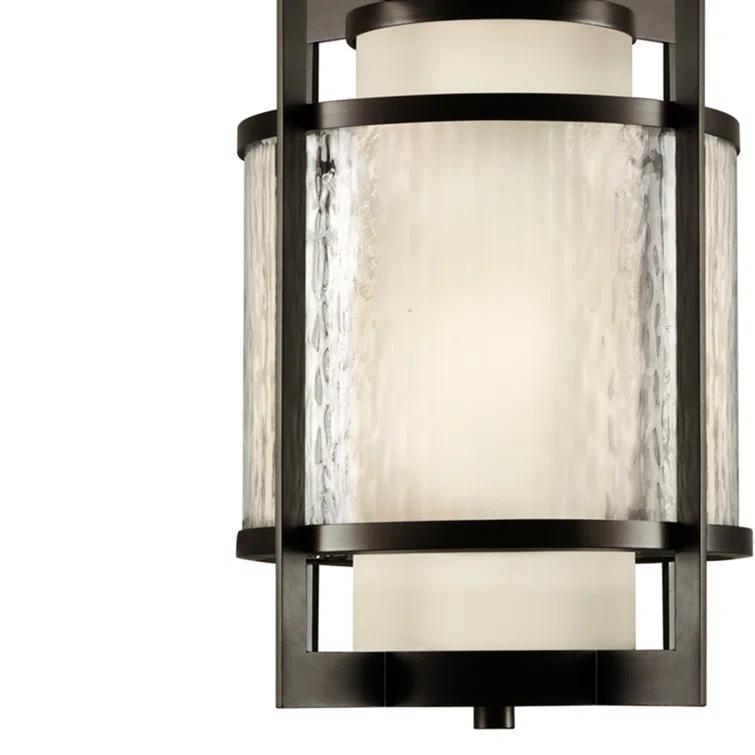 Singapore Moderne Outdoor 14" Outdoor Hanging Lantern