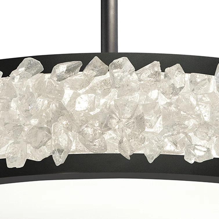 Arctic Halo 23" Round Semi-Flush Mount