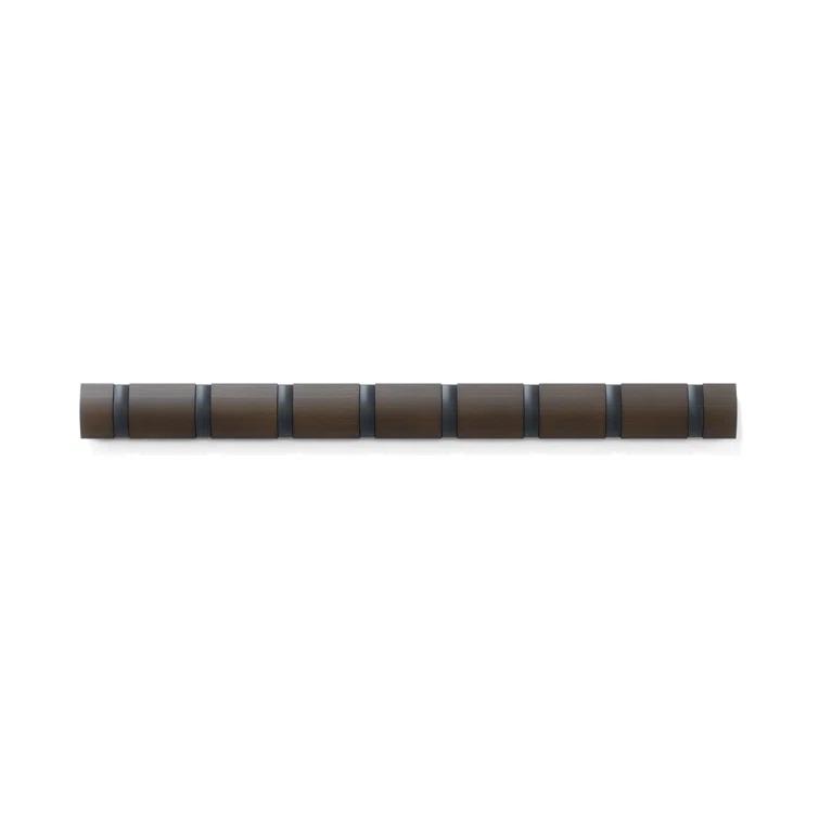 Umbra Flip Solid Wood Wall 8 - Hook Wall Mounted Coat Rack