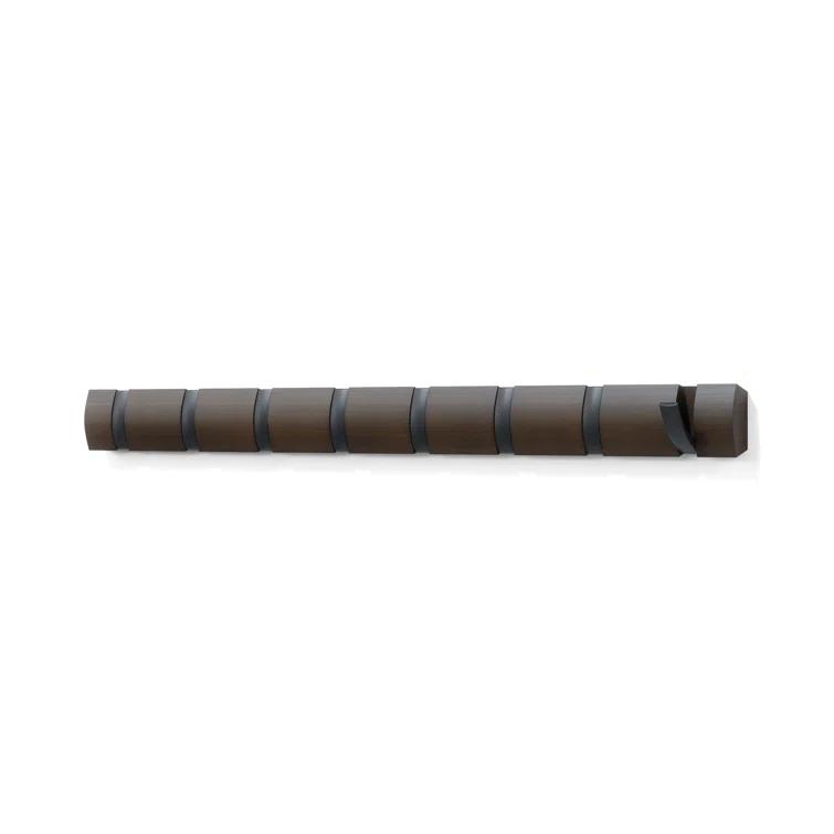 Umbra Flip Solid Wood Wall 8 - Hook Wall Mounted Coat Rack