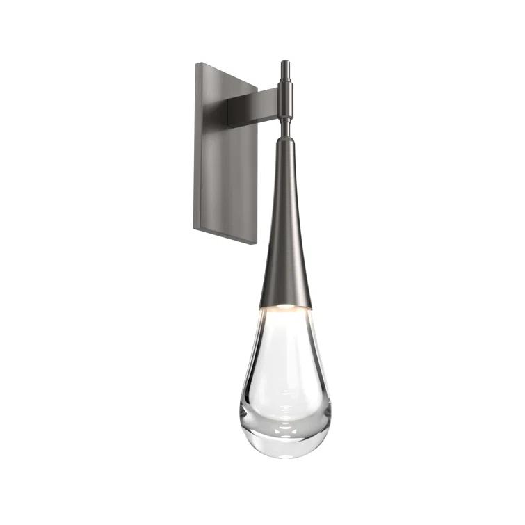 Raindrop LED Armed Sconce