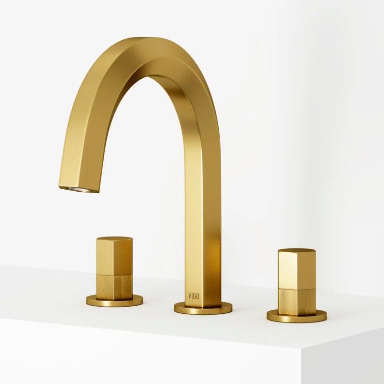 Hart 9" H Two Handle Widespread Bathroom Faucet