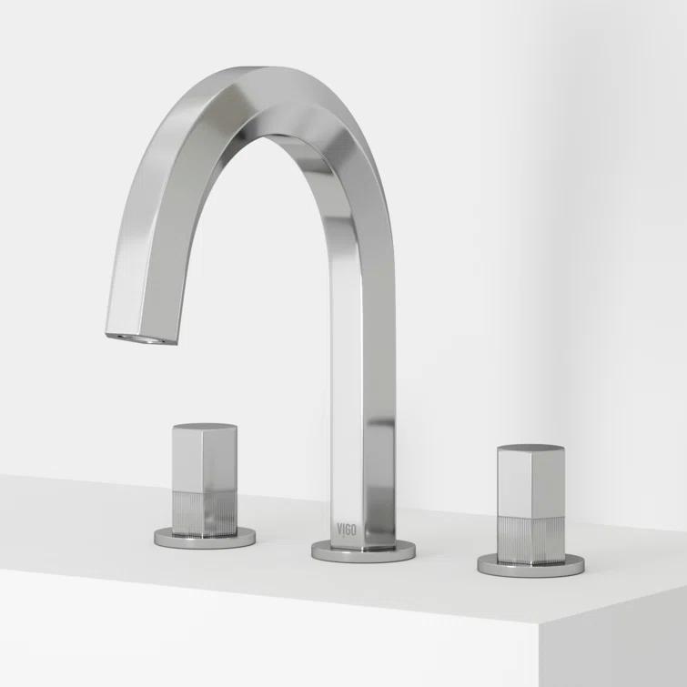 Hart 9" H Two Handle Widespread Bathroom Faucet