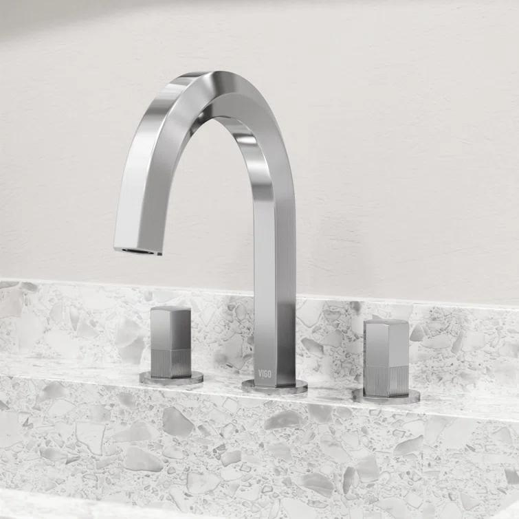 Hart 9" H Two Handle Widespread Bathroom Faucet