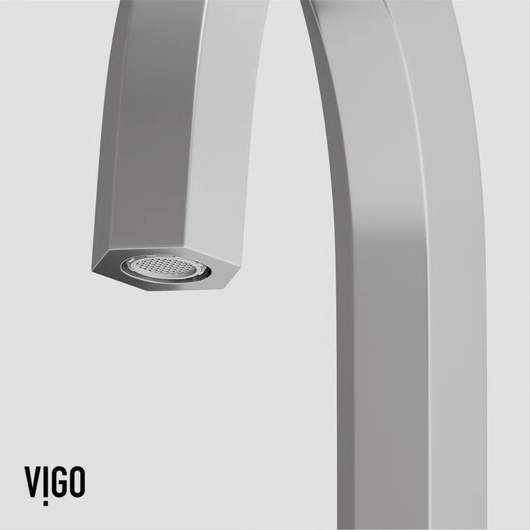 Hart 9" H Two Handle Widespread Bathroom Faucet