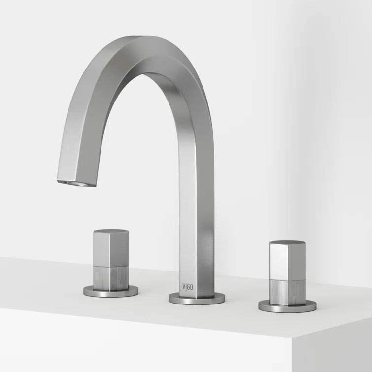 Hart 9" H Two Handle Widespread Bathroom Faucet