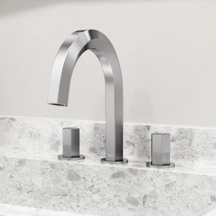 Hart 9" H Two Handle Widespread Bathroom Faucet
