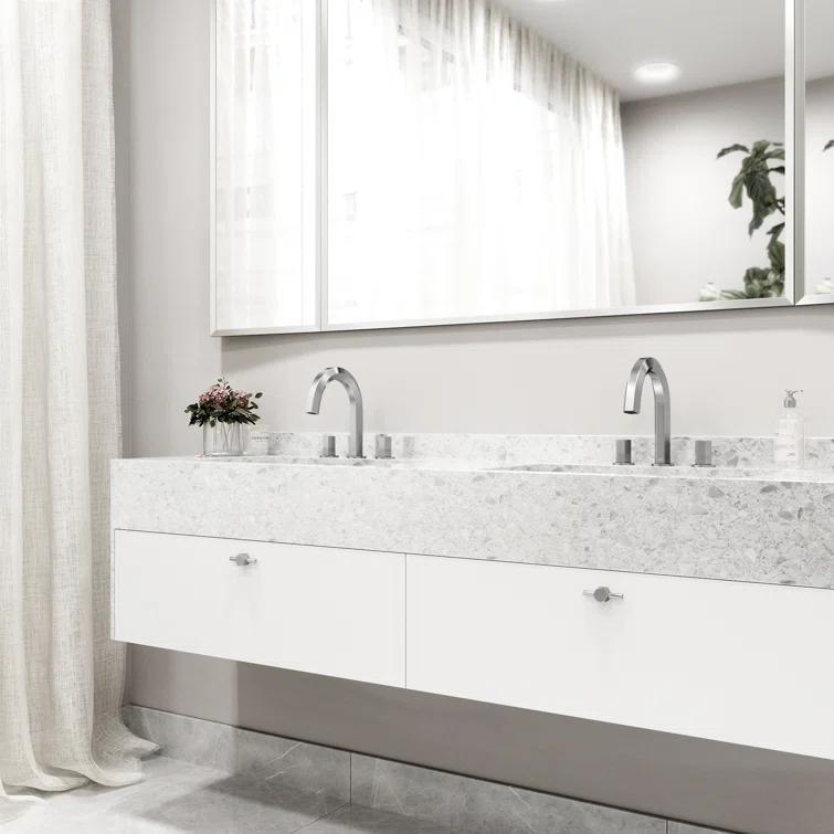 Hart 9" H Two Handle Widespread Bathroom Faucet