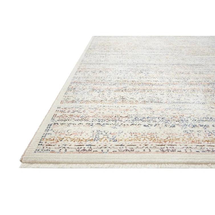 Zuma Rug by Amber Lewis x Loloi - Ivory and Multicolor / 2'3" x 3'10"