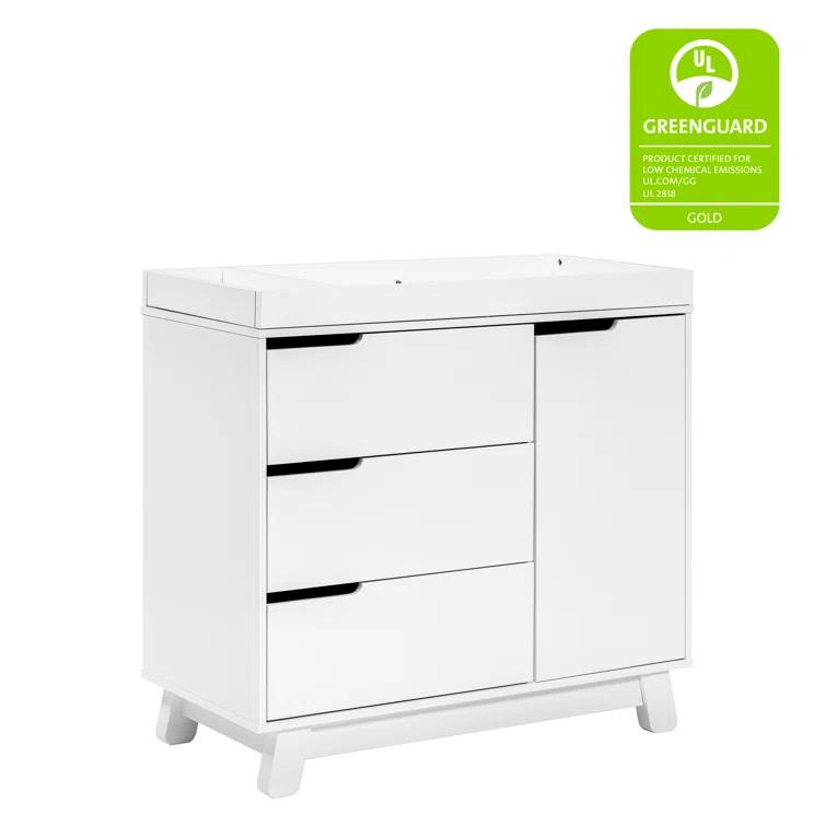 Hudson 3 Drawer 39.5" W Changing Table Dresser