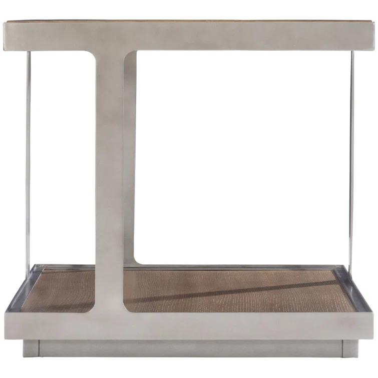 Belvedere Solid Wood Top End Table