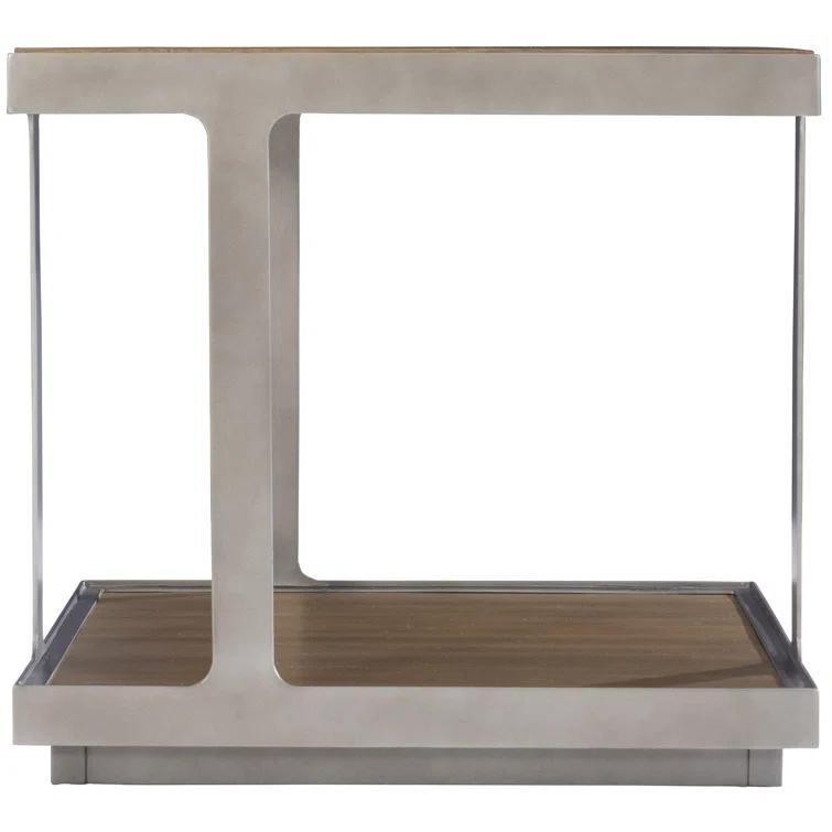 Belvedere Solid Wood Top End Table