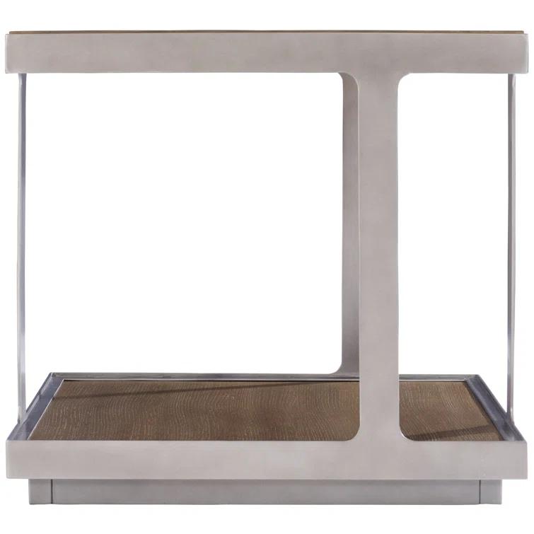 Belvedere Solid Wood Top End Table