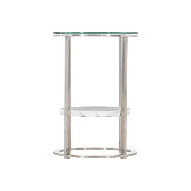 Lafayette Glass Top End Table