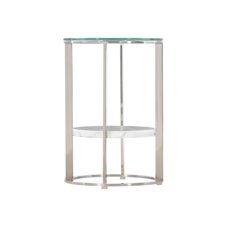 Lafayette Glass Top End Table