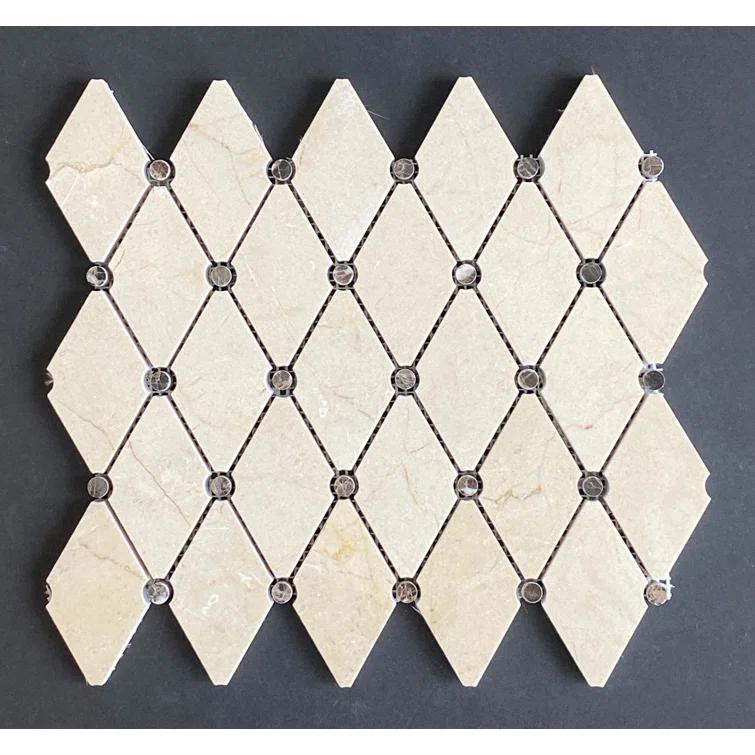2" x 3.5" Marble Mosaic Wall & Floor Tile