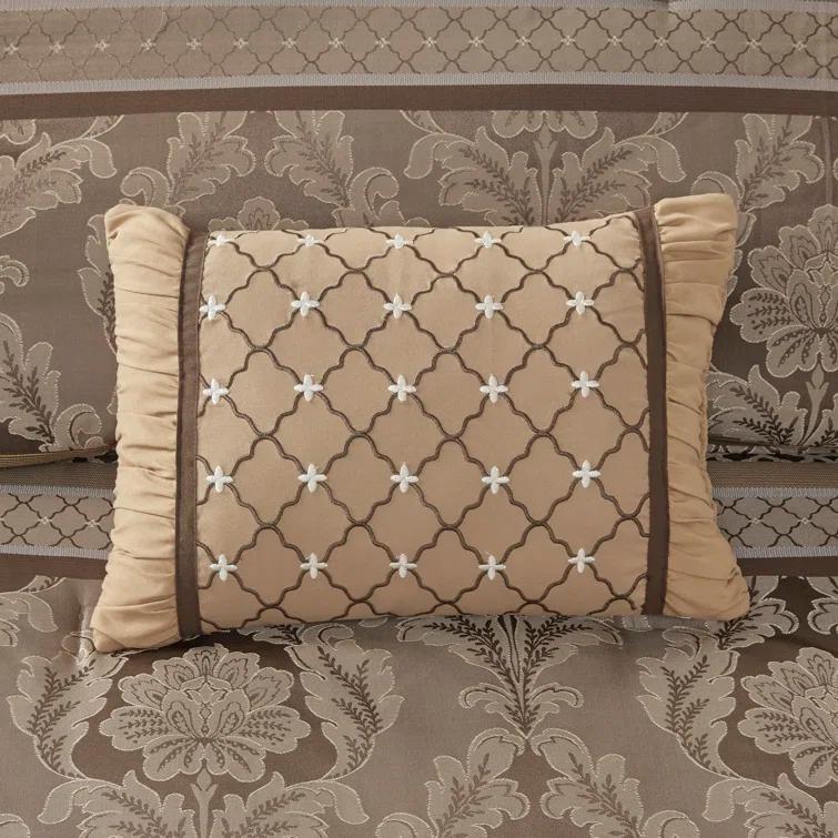 Madison Park Bellagio 7 Piece Jacquard Comforter Set