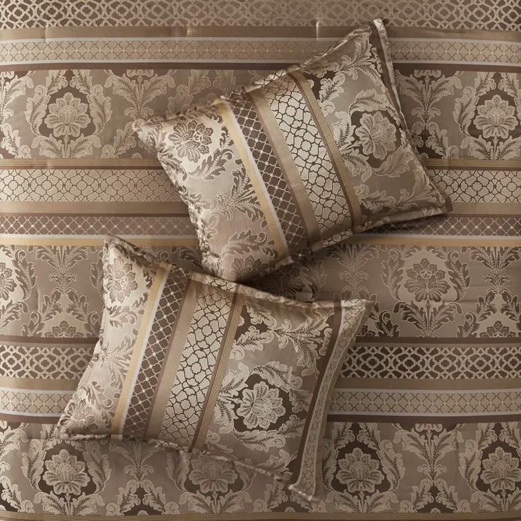 Madison Park Bellagio 7 Piece Jacquard Comforter Set