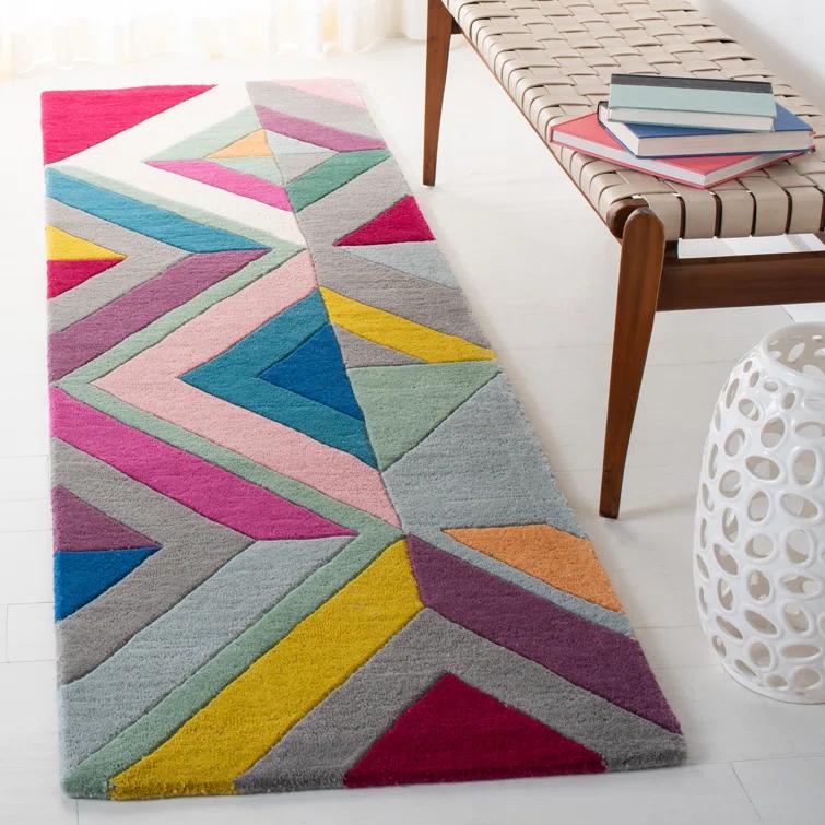 Fifth Avenue FTV112 Hand Tufted Accent Rug - Gray/Multi - 2'x3' - Safavieh.