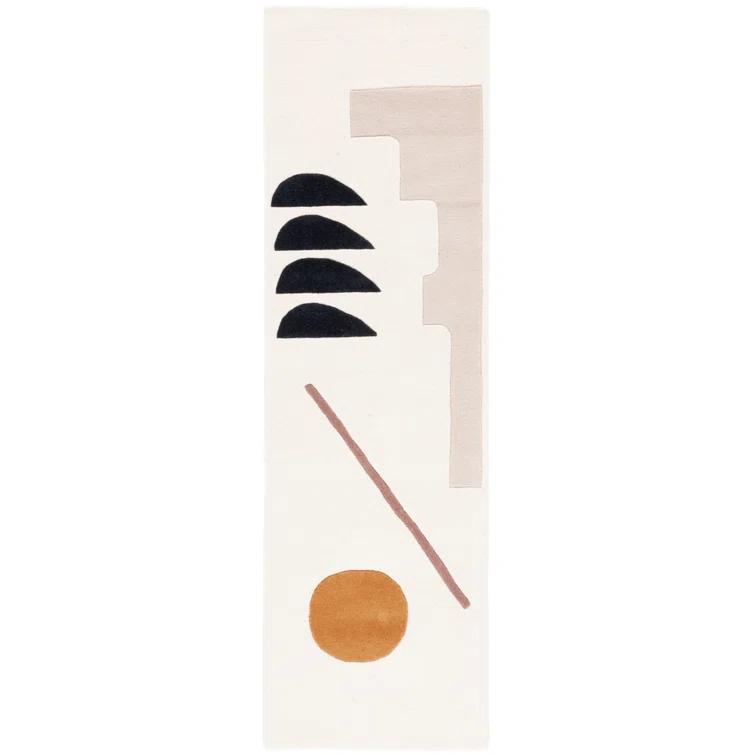 Fifth Avenue FTV115 Hand Tufted Runner Rug - Ivory/Brown - 2'3"x10' - Safavieh.