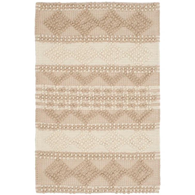 Natura NAT102 Hand Woven Indoor Accent Rug - Beige/Ivory - 2'x3' - Safavieh.