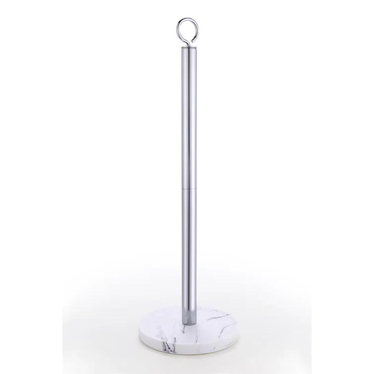 Elite Heavy Weighted Sturdy Spare Toilet Paper Roll Holder Storage Stand