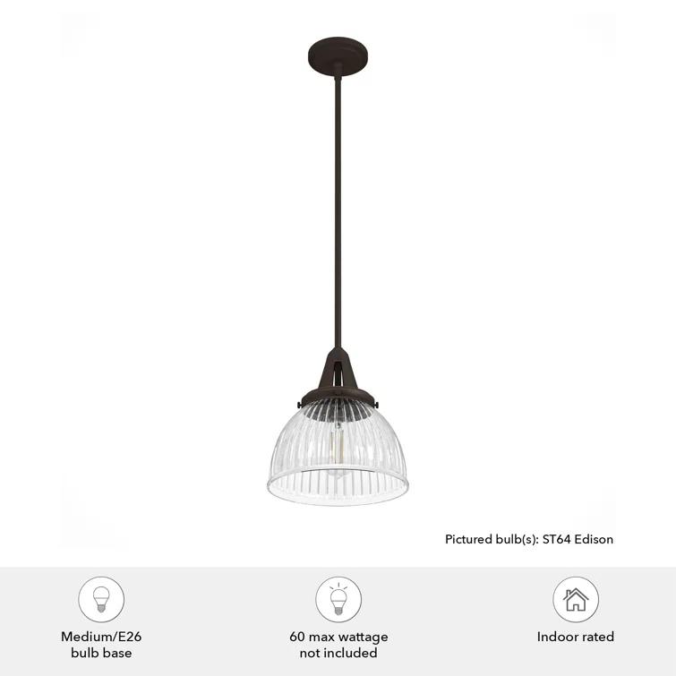 Hunter Fan Cypress Grove 1 Light Dome Pendant?