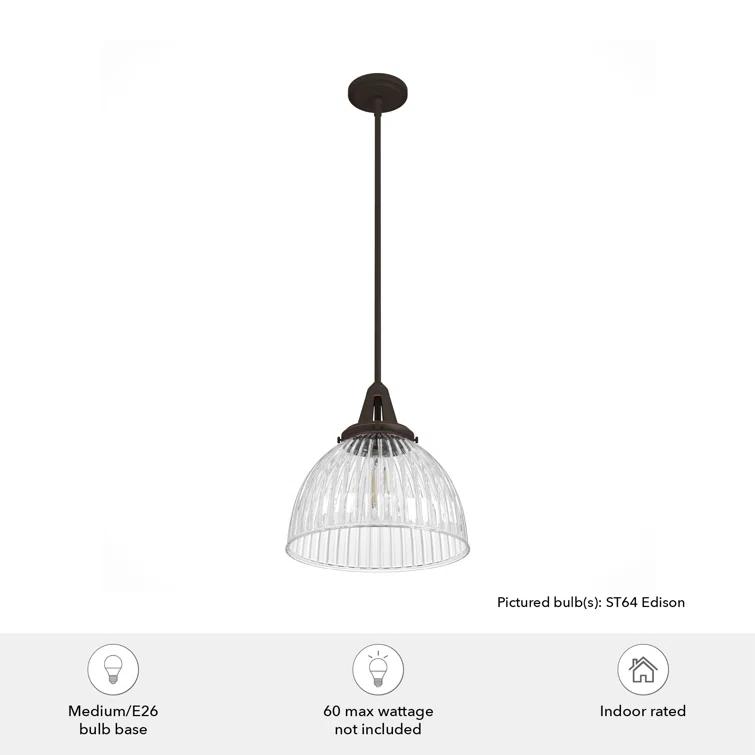 Hunter Fan Cypress Grove 1 Light Dome Pendant?