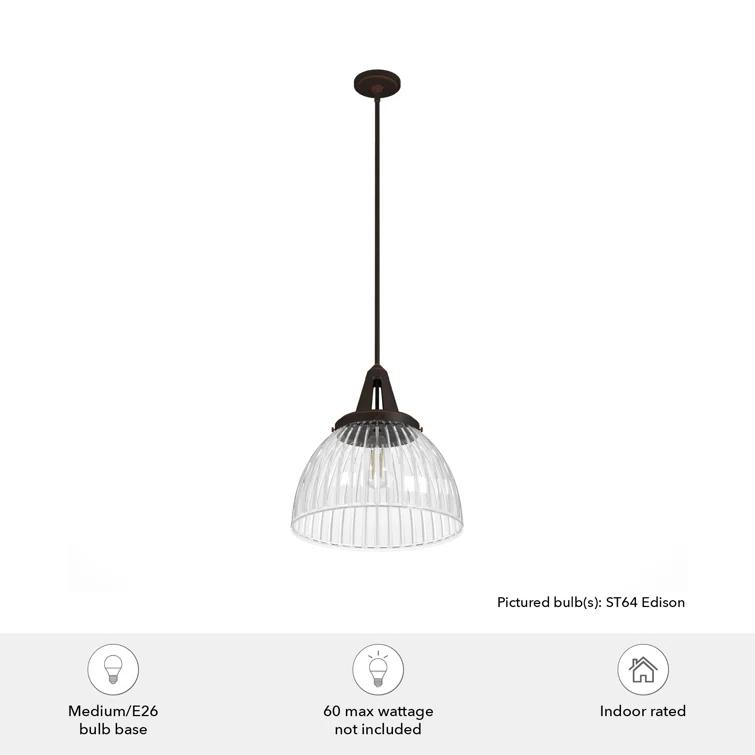 Hunter Fan Cypress Grove 1 Light Dome Pendant?