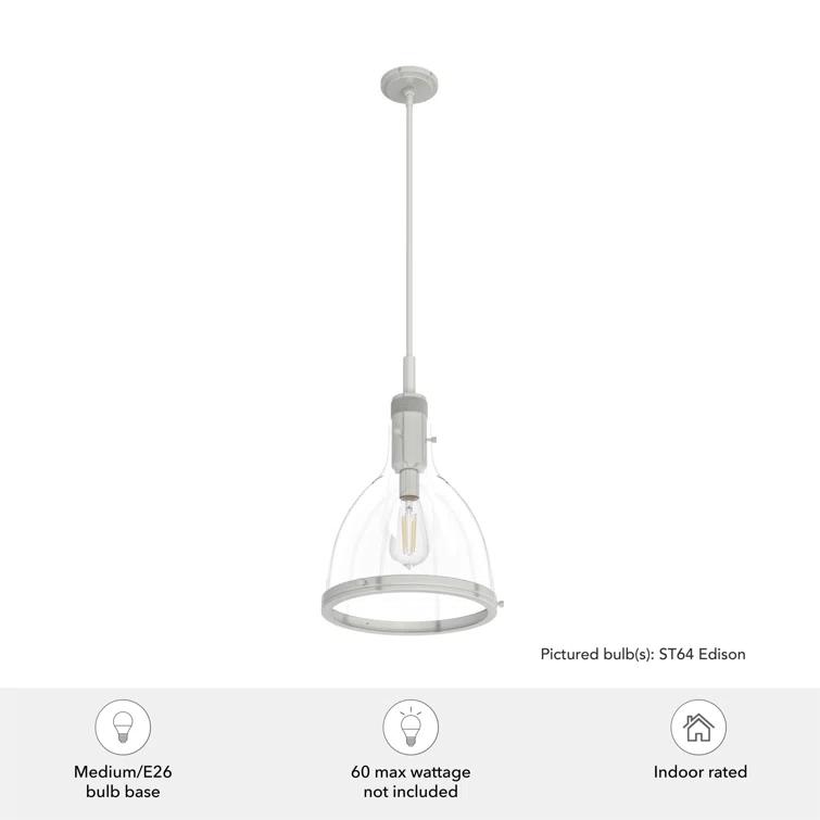 Van Nuys 1 Light Bell Pendant