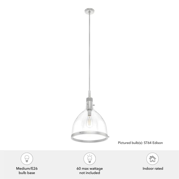 Van Nuys 1 Light Bell Pendant