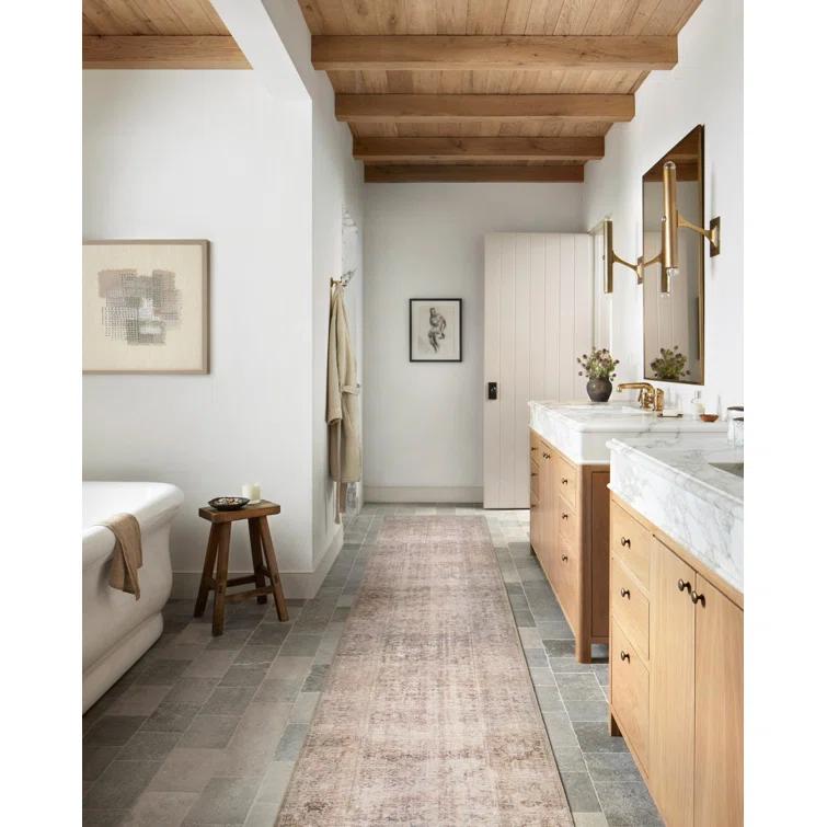 Georgie Oriental Ocean/Sand Area Rug