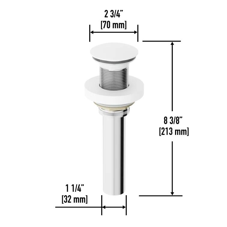Pop-Up Bathroom Sink Drain