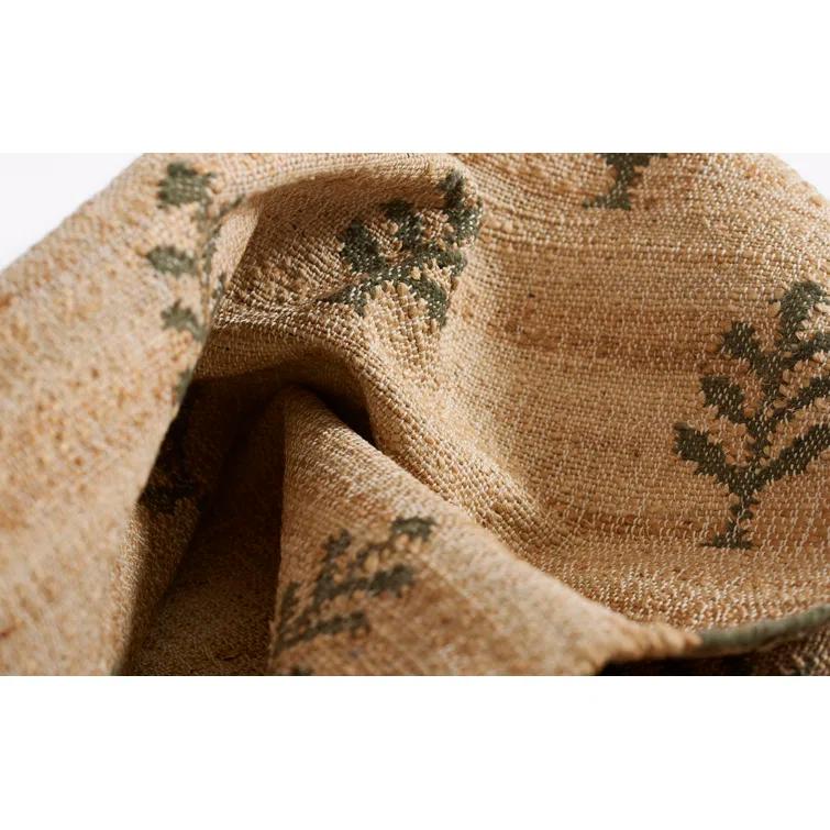 Erin Gates by Momeni Erin Gates by Momeni Orchard Verdure Natural Hand Woven Wool and Jute Area Rug