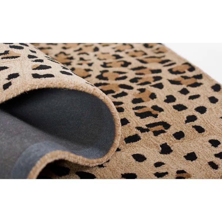 Willa Arlo™ Interiors Katherine Wool Animal Print Indoor Rug